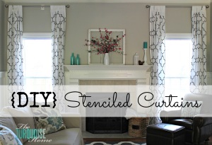 http://theturquoisehome.com/2012/11/how-to-stencil-curtains/